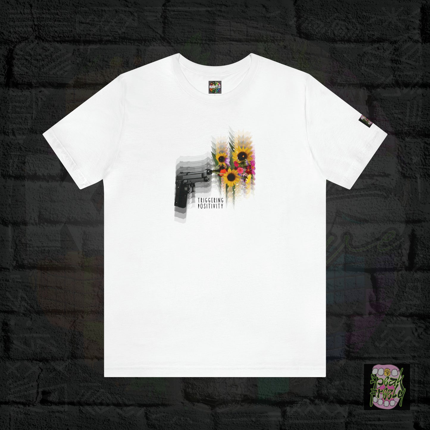 Positivity Triggered Short Sleeve Tee